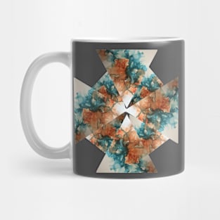 Alcohol Inks Art Abstract Kaleidoscope Mug